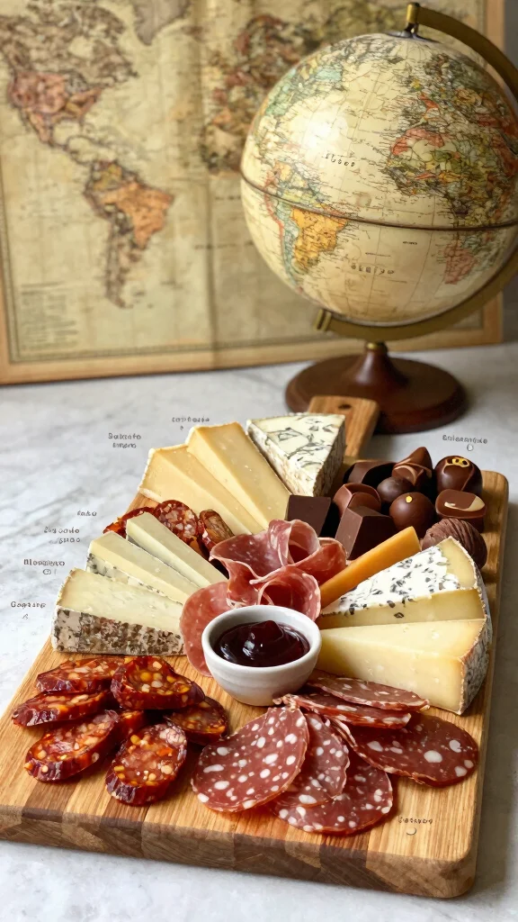 15 Charcuterie Themes That Will Make Your Party Unforgettable - 6. International Flavors 1