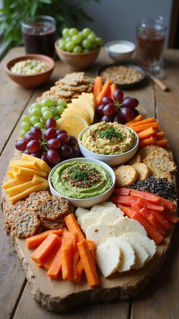 15 Charcuterie Themes That Will Make Your Party Unforgettable - 7. Vegan Delight 1