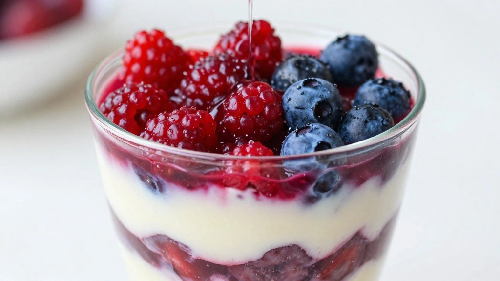 15-Ingredient Lemon Berry Parfaits: A Refreshing Summer Delight - Step 5: Add Berry Layer 1