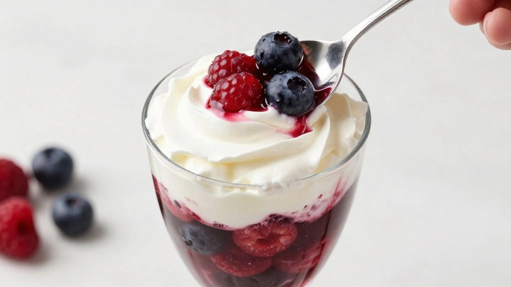 15-Ingredient Lemon Berry Parfaits: A Refreshing Summer Delight - Step 6: Add Whipped Cream 1