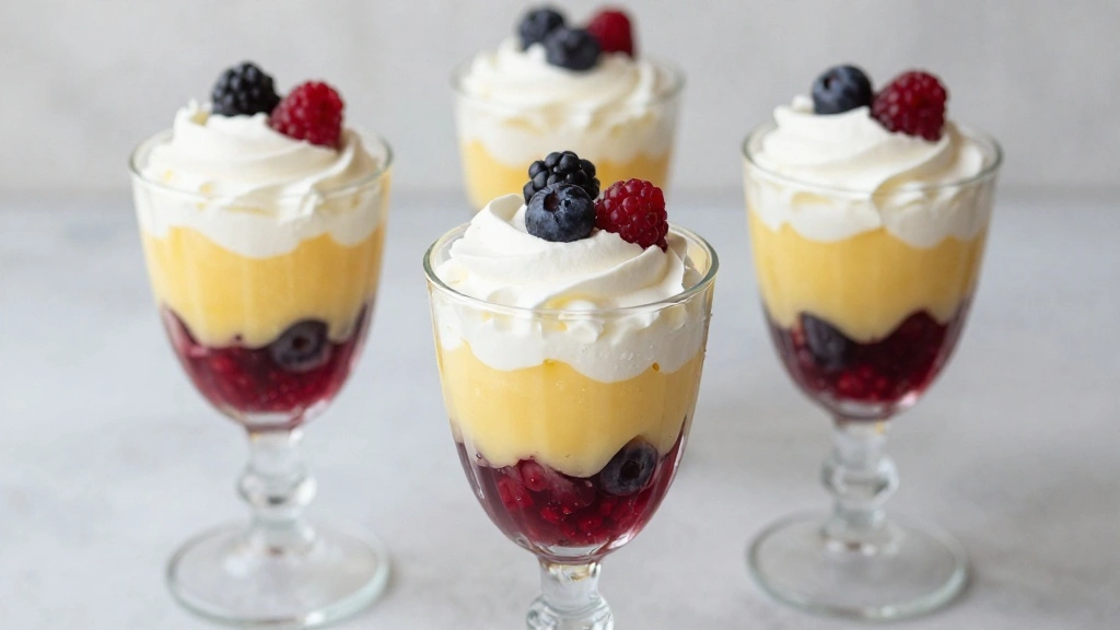 15-Ingredient Lemon Berry Parfaits: A Refreshing Summer Delight - Step 7: Repeat Layers 1