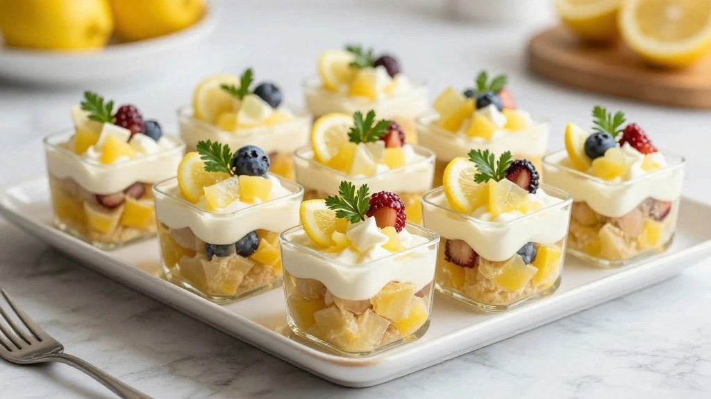 15-Ingredient Lemon Berry Parfaits: A Refreshing Summer Delight