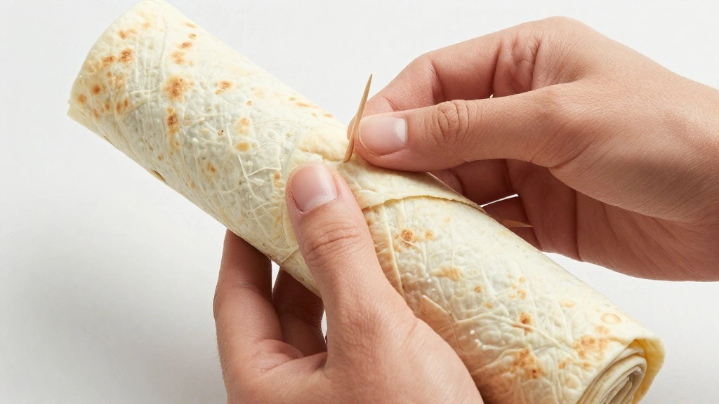 18 Delicious Summer Lunch Ideas to Enjoy by the Pool or at Your Desk - Step 7: Roll the Wraps 1