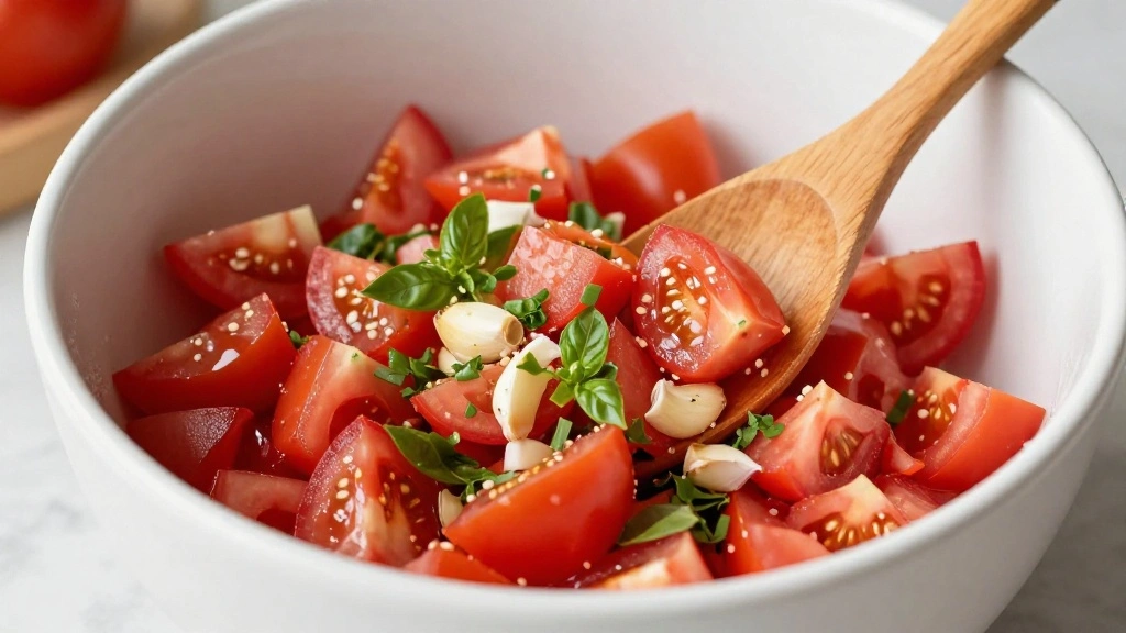 Bruschetta Appetizers: Effortless Recipes for a Touch of Elegance - Step 2: Mix the Topping 1
