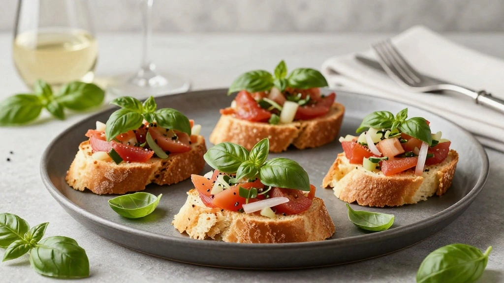 Bruschetta Appetizers: Effortless Recipes for a Touch of Elegance - Step 7: Serve and Enjoy 1