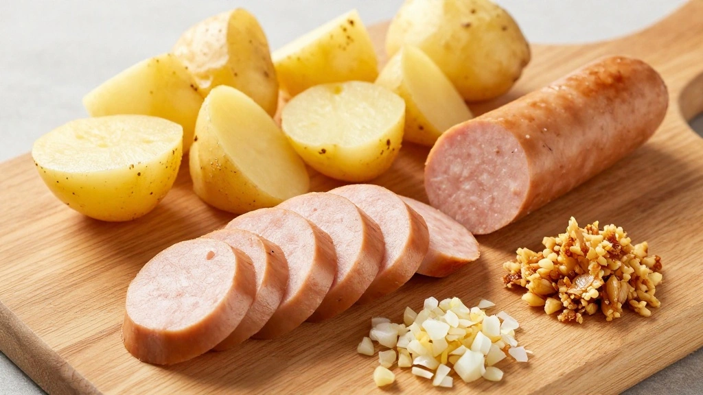 Comforting Kielbasa and Potato Casserole: A Hearty Family Favorite - Step 1: Prepare Ingredients 1