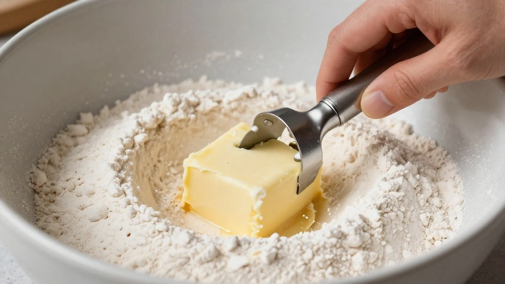 Delightful Peach Cobbler Recipe: A Must-Have for Summer Gatherings - Step 5: Cut in the Butter 1