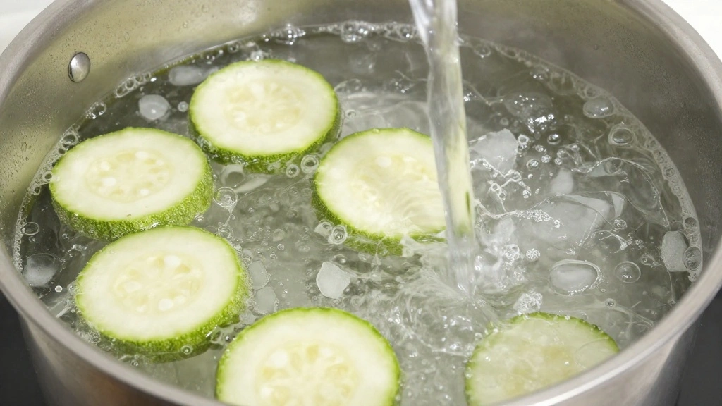 Easy Summer Dinner Recipes for Picky Eaters: Delicious and Kid-Approved - Step 3: Blanch Zucchinis 1