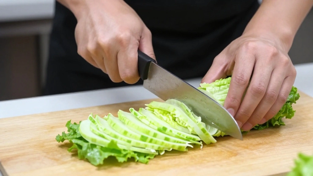 Fresh Summer Side Dishes: Perfect Pairings for Any Meal - Step 2: Chiffonade Lettuce 1