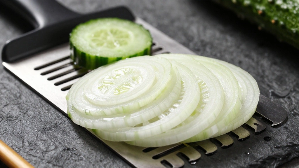 Fresh Summer Side Dishes: Perfect Pairings for Any Meal - Step 3: Slice Cucumber and Onion 1