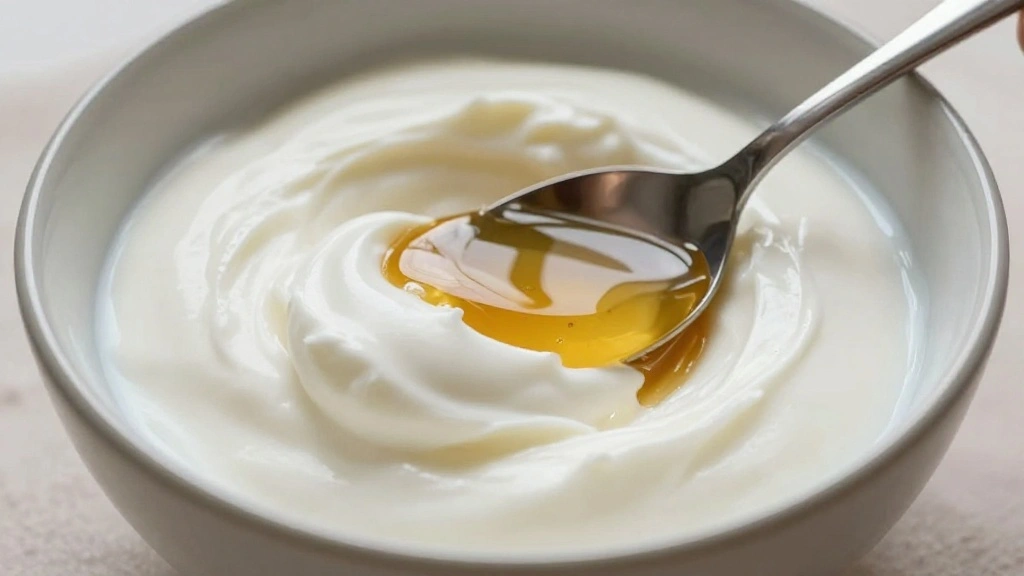 Frozen Yogurt Bark: A Simple and Healthy Summer Snack - Step 2: Mix Yogurt and Honey 1