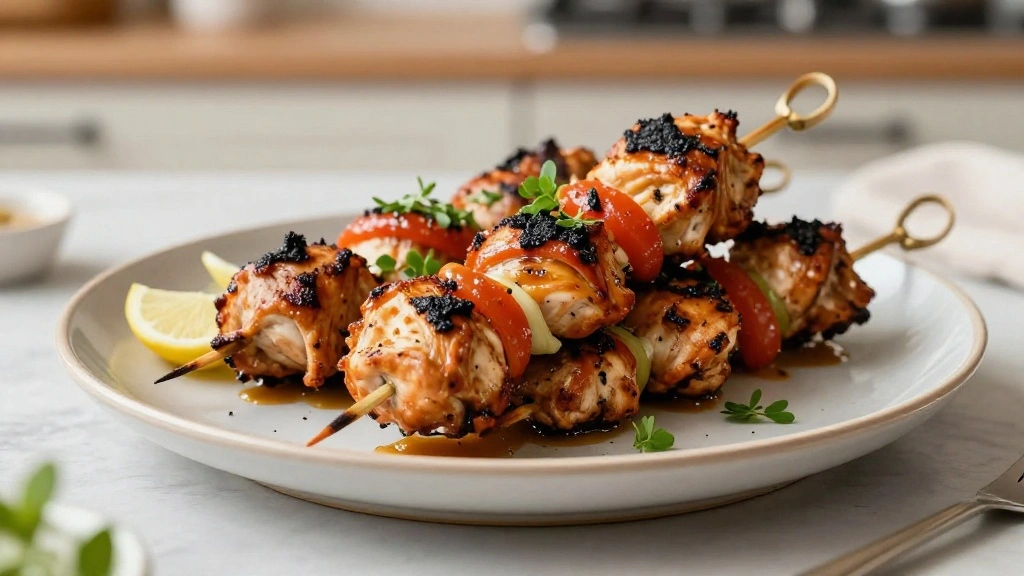 Healthy BBQ Chicken Skewers: Easy Clean Eating Recipe