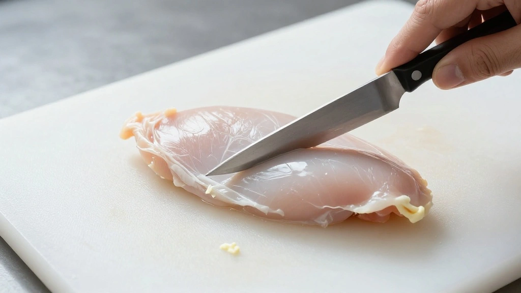 Healthy and Quick Boneless Skinless Chicken Breast Recipe for Busy Summer Nights - Step 2: Butterfly the Chicken 1