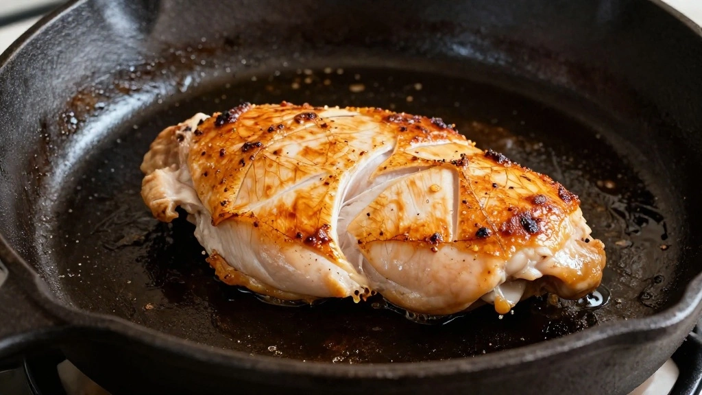 Healthy and Quick Boneless Skinless Chicken Breast Recipe for Busy Summer Nights - Step 6: Sear the Chicken 1