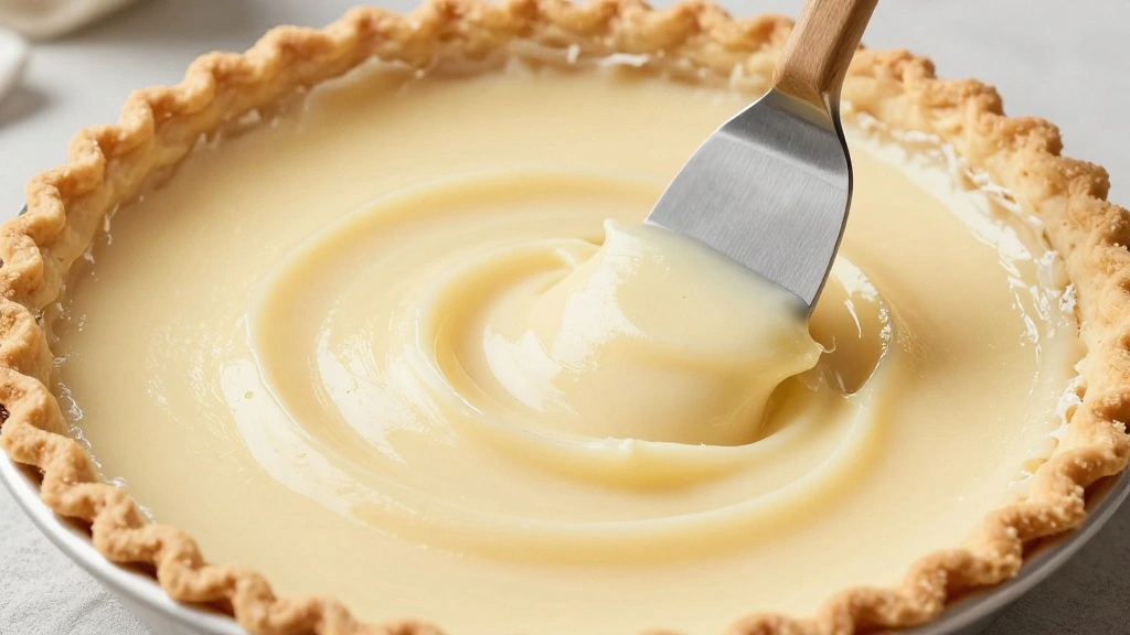 How to Make Fluffy Coconut Meringue Pie for Your Summer Gatherings - Step 4: Pour Custard into Crust 1