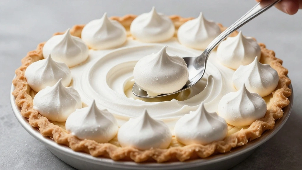 How to Make Fluffy Coconut Meringue Pie for Your Summer Gatherings - Step 6: Top Pie with Meringue 1