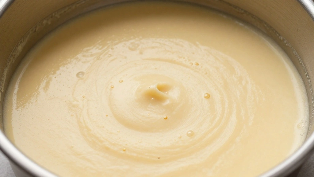 How to Make a Light and Fluffy Raspberry Angel Food Cake Dessert - Step 5: Pour Batter into Pan 1