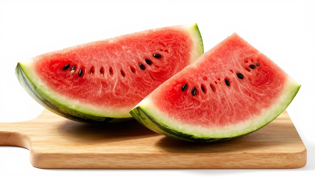 Master the Art of Watermelon Cutting: A Detailed Photo Guide - Step 1: Prepare the Watermelon 1