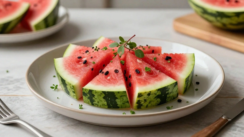 Master the Art of Watermelon Cutting: A Detailed Photo Guide