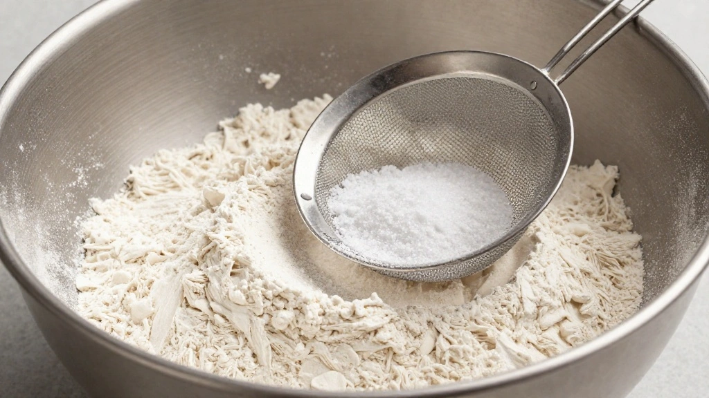 Moist and Delicious: Grandma’s Classic Pound Cake Recipe Revealed - Step 5: Combine Dry Ingredients 1