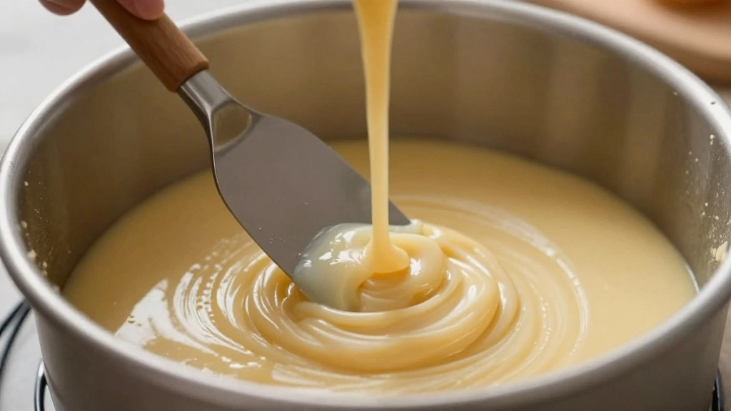 Moist and Delicious: Grandma’s Classic Pound Cake Recipe Revealed - Step 7: Transfer Batter to Pan 1