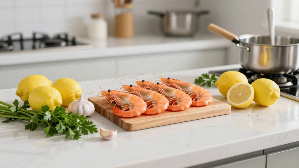 One-Pan Lemon Garlic Shrimp: A Fresh and Easy Summer Dinner - Step 1: Prepare Ingredients 1