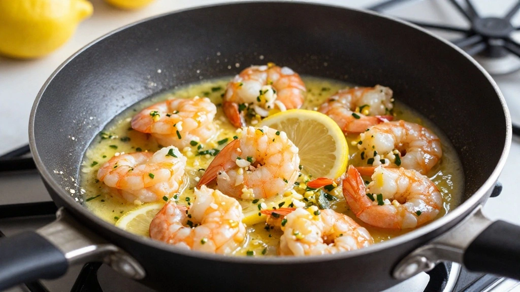 One-Pan Lemon Garlic Shrimp: A Fresh and Easy Summer Dinner - Step 7: Combine Shrimp and Sauce 1