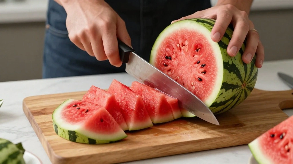Refreshing Watermelon Salad Recipes That Capture the Essence of Summer - Step 2: Cube the Watermelon 1