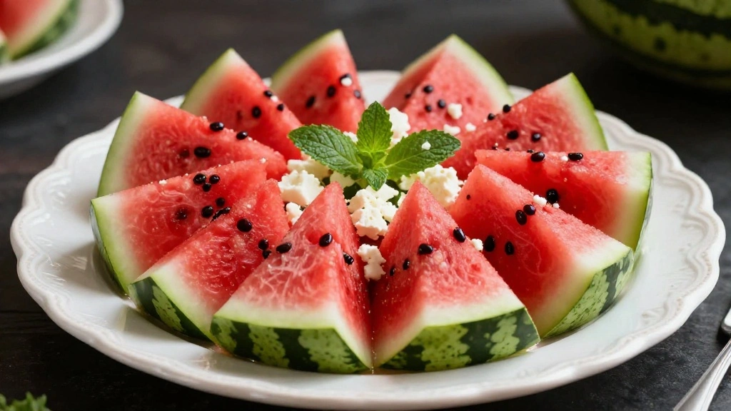 Refreshing Watermelon Salad Recipes That Capture the Essence of Summer - Step 8: Serve the Salad 1