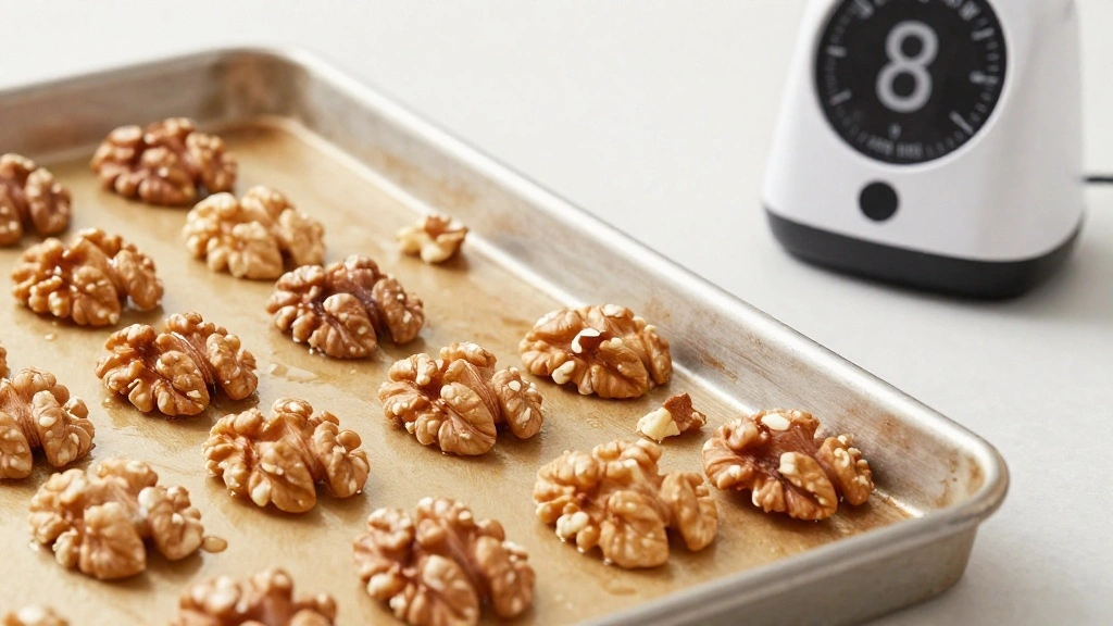 Savory Garlic Scapes Pesto: A Unique Twist on a Classic - Step 2: Toast the Walnuts 1