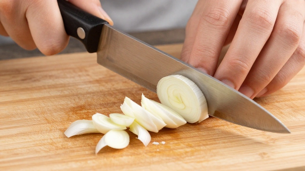 Savory Garlic Scapes Pesto: A Unique Twist on a Classic - Step 3: Chop Garlic Scapes 1