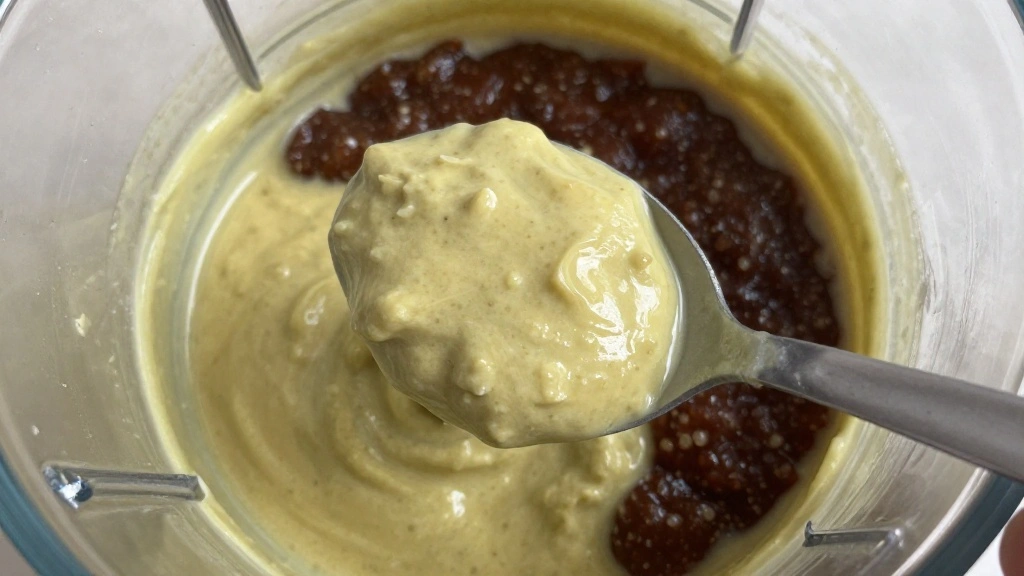 Savory Garlic Scapes Pesto: A Unique Twist on a Classic - Step 7: Check Pesto Consistency 1