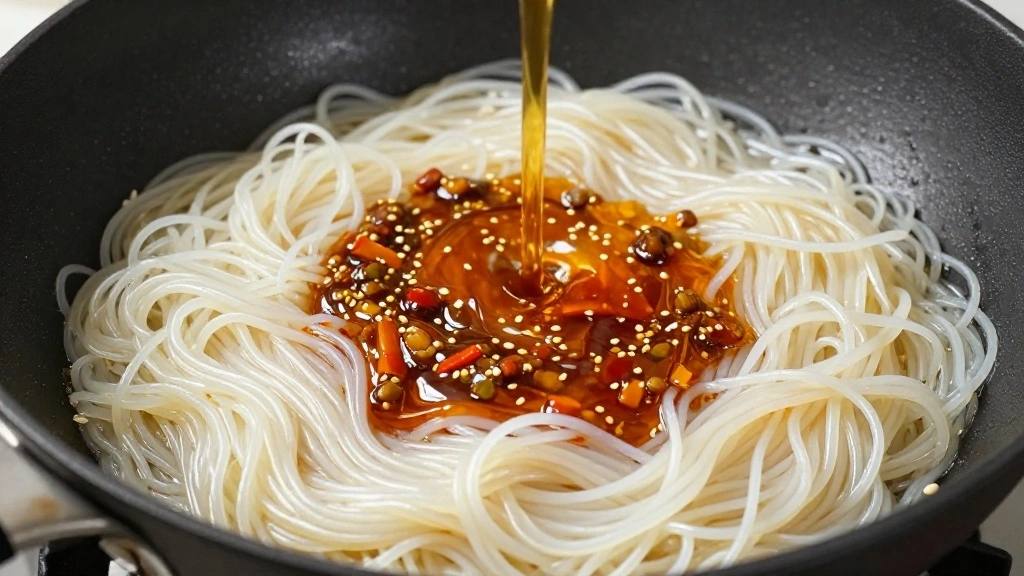 Spicy Garlic Noodles: A Simple Asian Dish You Can Whip Up in Minutes - Step 6: Add Noodles 1