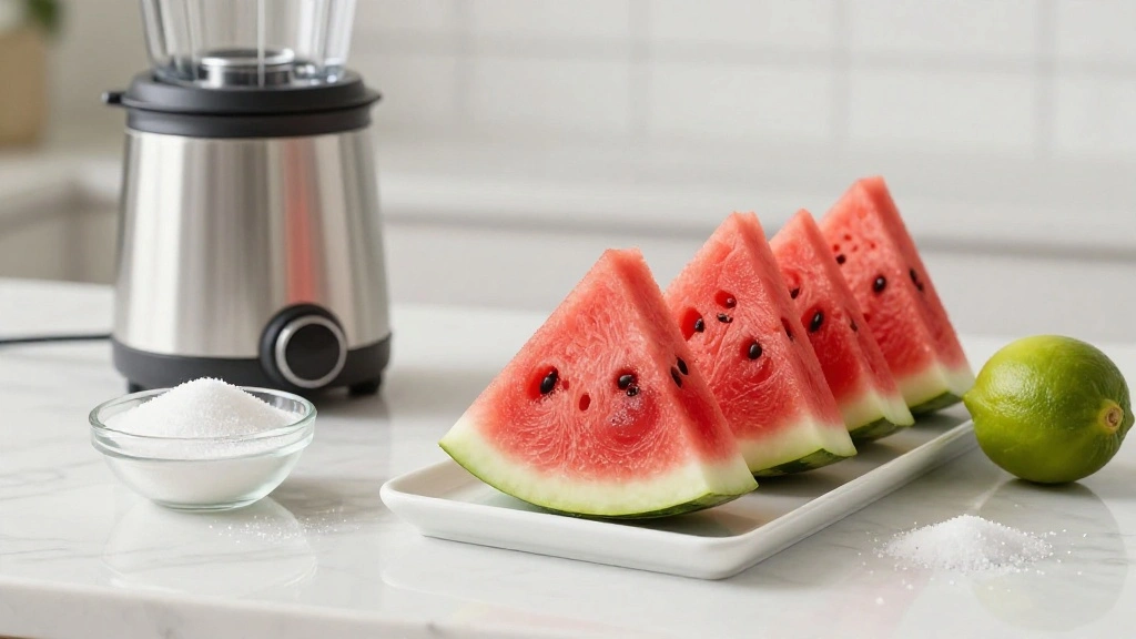 Watermelon Sorbet: The Ultimate Summer Treat You’ve Never Made - Step 1: Prepare Ingredients 1