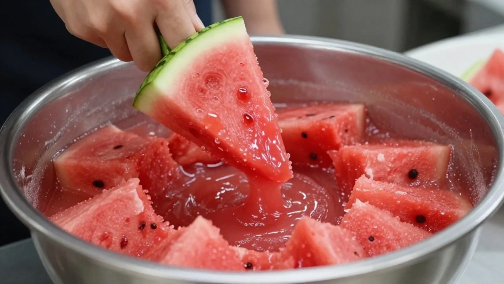 Watermelon Sorbet: The Ultimate Summer Treat You’ve Never Made - Step 6: Churn the Sorbet 1