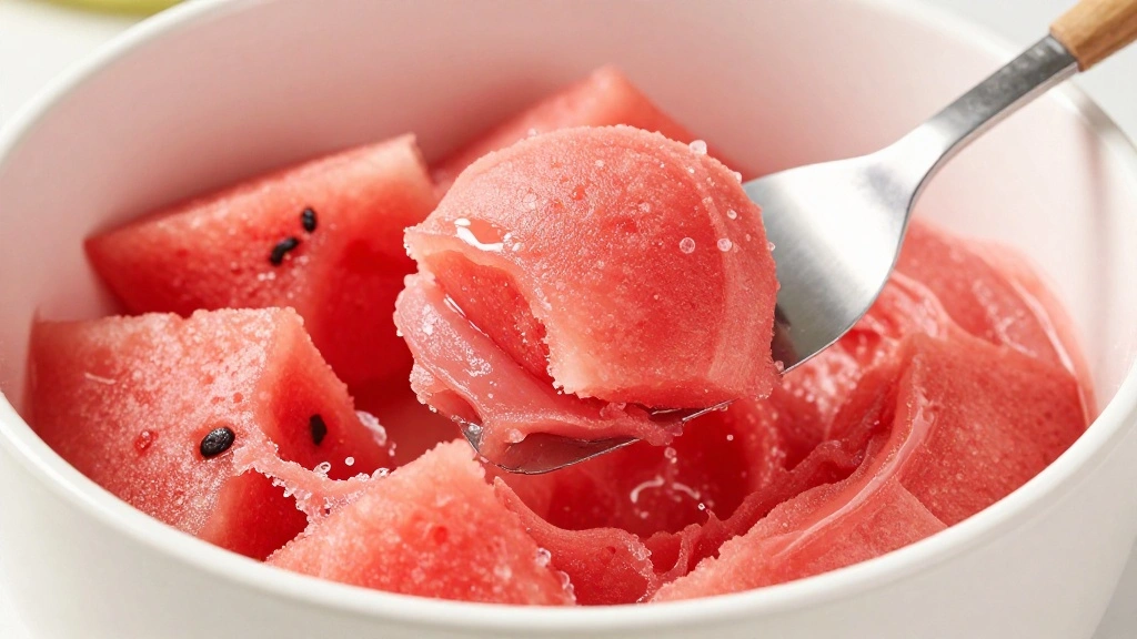 Watermelon Sorbet: The Ultimate Summer Treat You’ve Never Made - Step 7: Freeze the Sorbet 1