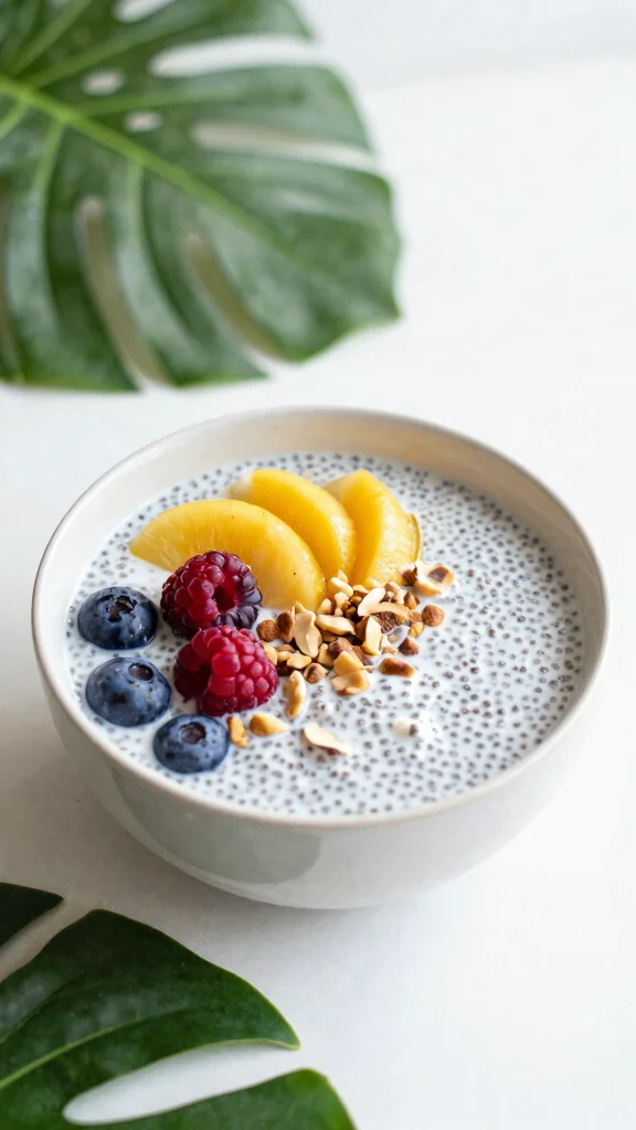 15 Delicious Healthy Recipes for Diabetics That Will Make You Forget Sugar! - 10. Coconut Chia Seed Pudding 1