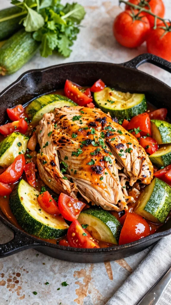 15 Delicious Healthy Recipes for Diabetics That Will Make You Forget Sugar! - 11. Turkey and Zucchini Skillet 1