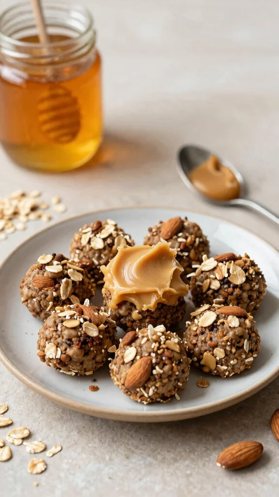 15 Delicious Healthy Recipes for Diabetics That Will Make You Forget Sugar! - 12. Almond Butter Energy Bites 1