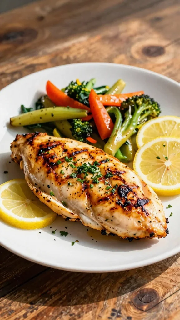 15 Delicious Healthy Recipes for Diabetics That Will Make You Forget Sugar! - 2. Grilled Lemon Herb Chicken 1