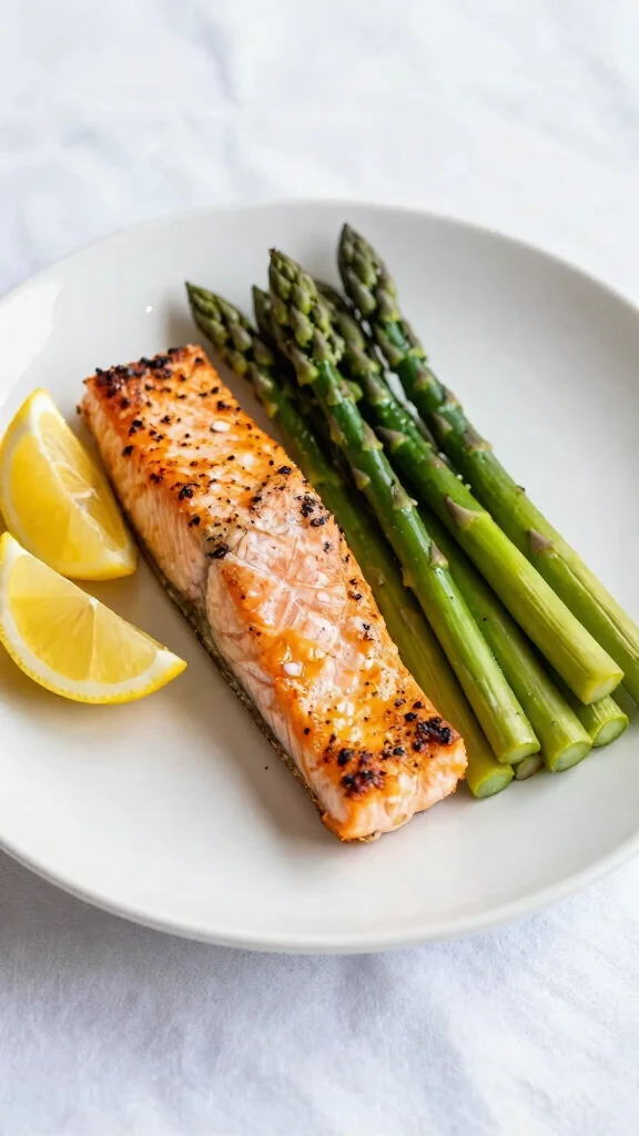 15 Delicious Healthy Recipes for Diabetics That Will Make You Forget Sugar! - 7. Baked Salmon with Asparagus 1