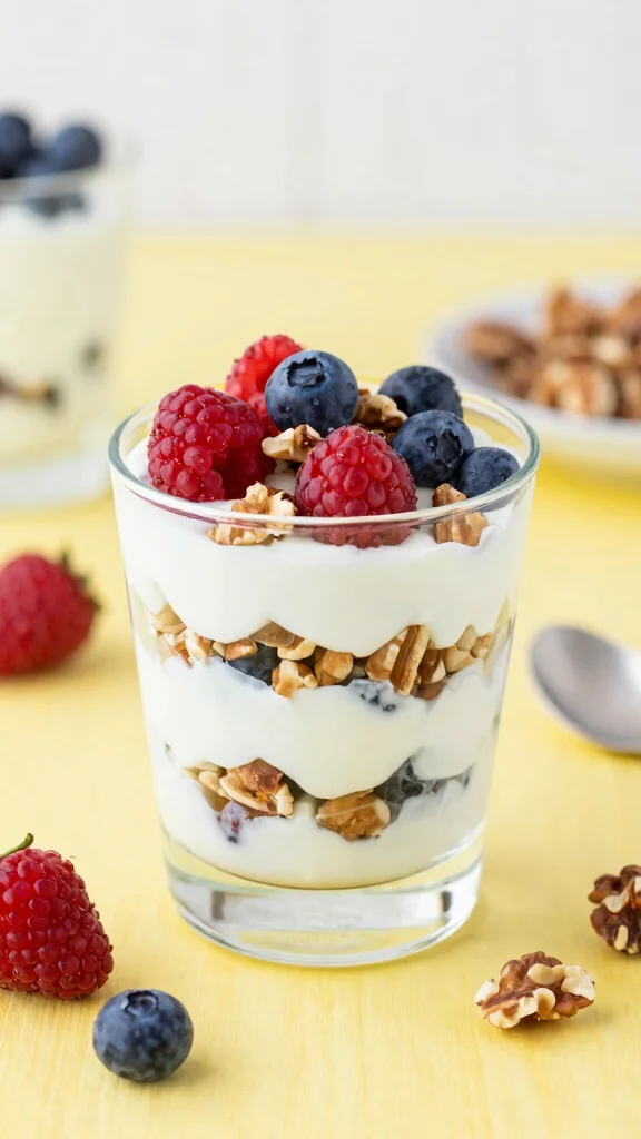 15 Delicious Healthy Recipes for Diabetics That Will Make You Forget Sugar! - 8. Greek Yogurt Parfait 1