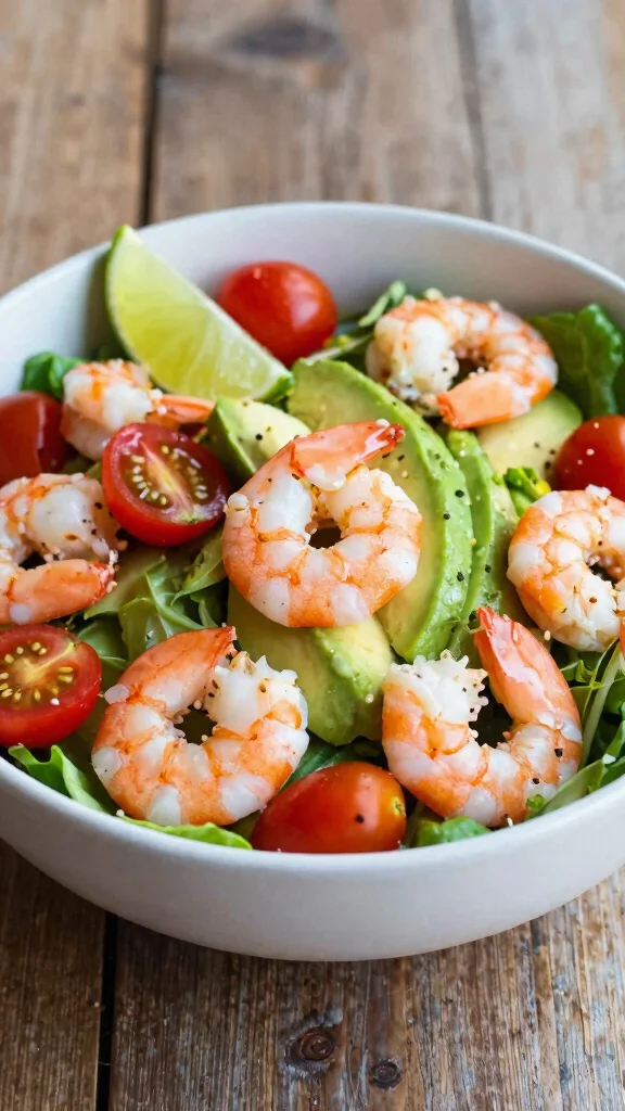 15 Irresistible Mexican-Inspired Dinner Recipes for Diabetics (Say Goodbye to Carb Crashes!) - 13. Shrimp and Avocado Salad 1