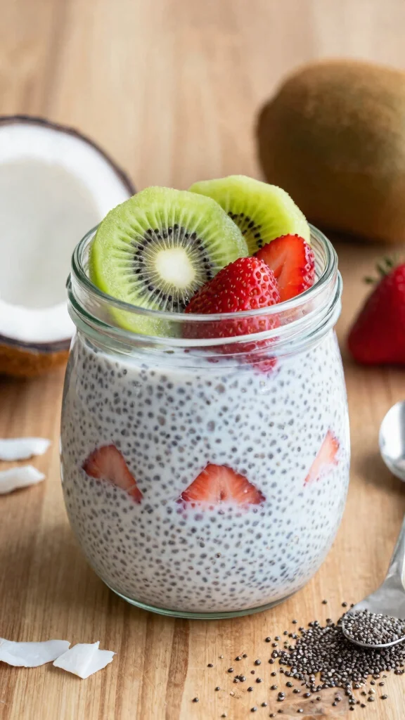 17 Sugar-Free Desserts That Satisfy Your Sweet Tooth Without the Sugar Spikes! - 2. Coconut Chia Pudding 1