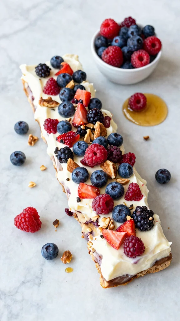 17 Sugar-Free Desserts That Satisfy Your Sweet Tooth Without the Sugar Spikes! - 4. Frozen Yogurt Bark 1