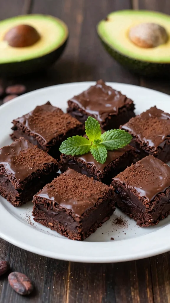 17 Sugar-Free Desserts That Satisfy Your Sweet Tooth Without the Sugar Spikes! - 9. Chocolate Avocado Brownies 1