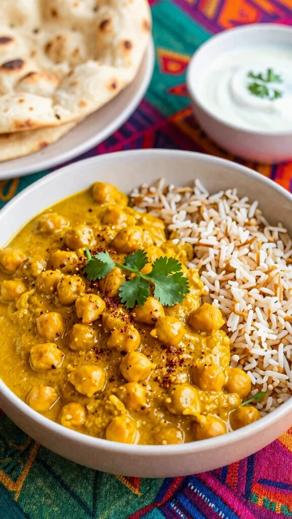 18 Easy Diabetes Dinner Recipes That Taste Too Good to Be True! - 6. Chickpea Curry 1