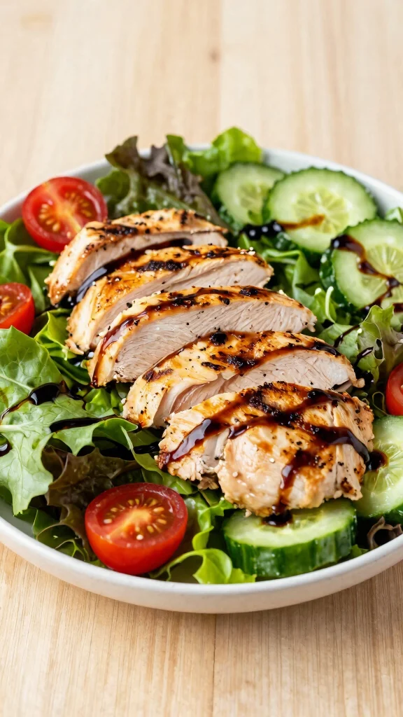 20 Delicious Diabetic Recipes That Prove Healthy Can Be Yummy Too! - 17. Grilled Chicken Salad 1