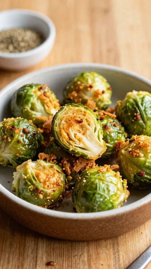 20 Delicious Diabetic Recipes That Prove Healthy Can Be Yummy Too! - 18. Air Fryer Brussels Sprouts 1