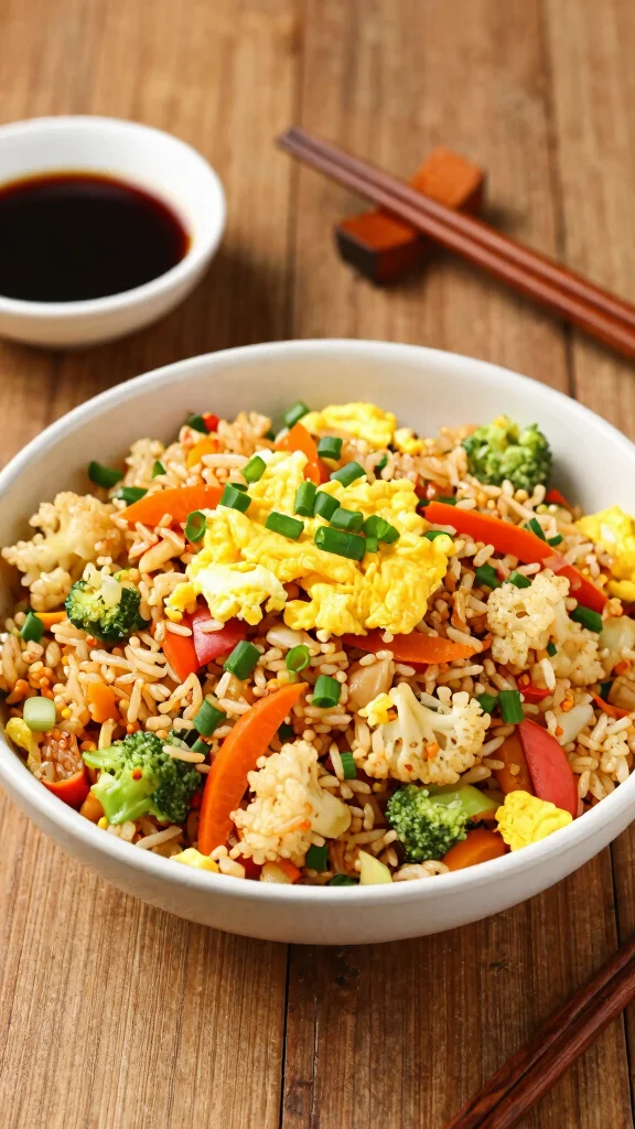 20 Delicious Diabetic Recipes That Prove Healthy Can Be Yummy Too! - 2. Cauliflower Fried Rice 1